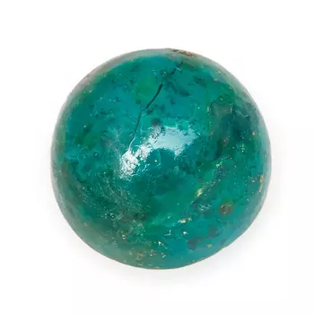 Кабошон хризоколла 8 мм