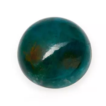 Кабошон хризоколла 8 мм