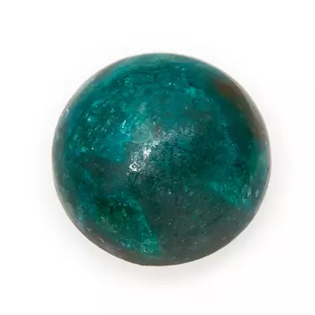 Кабошон хризоколла 8 мм