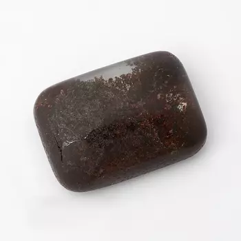 Кабошон кварц с хлоритом 10*14 мм