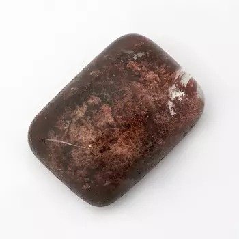 Кабошон кварц с хлоритом 10*14 мм