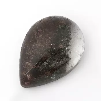 Кабошон кварц с хлоритом 10*14 мм