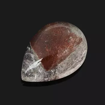 Кабошон кварц с хлоритом 10*14 мм