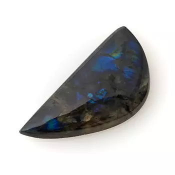 Кабошон лабрадор 10*20,5 мм (1 шт)