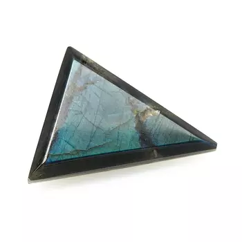 Кабошон лабрадор 14,5*21,5 мм (1 шт)