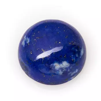 Кабошон лазурит 10 мм