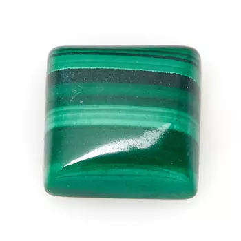 Кабошон малахит 10*10 мм