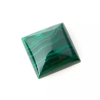 Кабошон малахит 12*12 мм