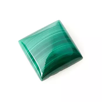 Кабошон малахит 12*12 мм