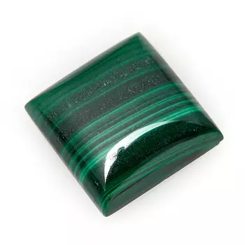 Кабошон малахит 12*12 мм