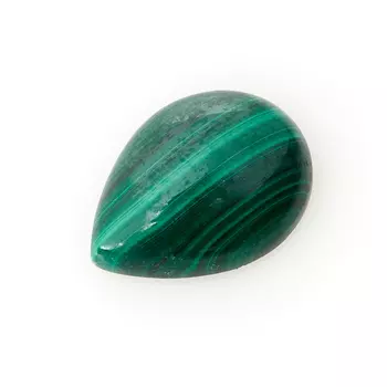 Кабошон малахит 12*16 мм