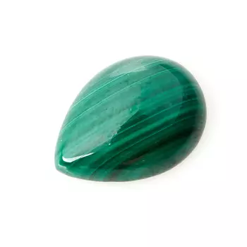 Кабошон малахит 12*16 мм