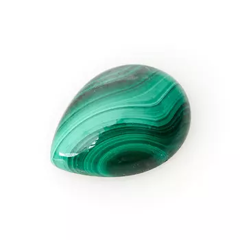Кабошон малахит 12*16 мм