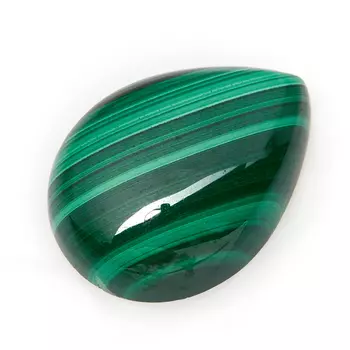 Кабошон малахит 12*16 мм