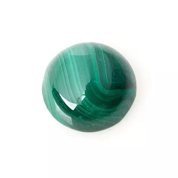 Кабошон малахит 12 мм