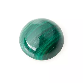 Кабошон малахит 12 мм