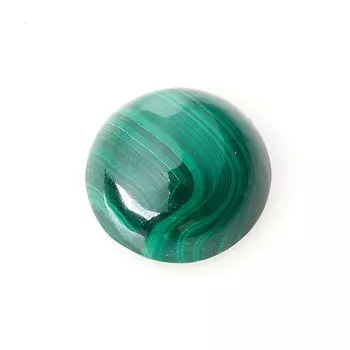 Кабошон малахит 12 мм