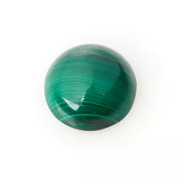 Кабошон малахит 12 мм