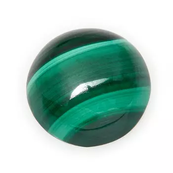 Кабошон малахит 12 мм