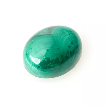 Кабошон малахит 8*10 мм