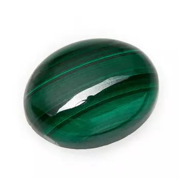 Кабошон малахит 8*10 мм