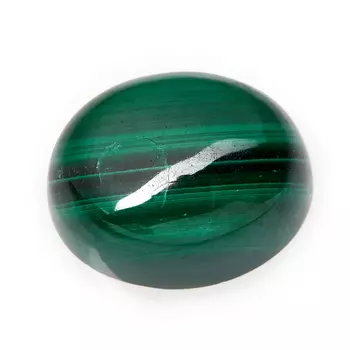 Кабошон малахит 8*10 мм