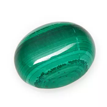 Кабошон малахит 8*10 мм