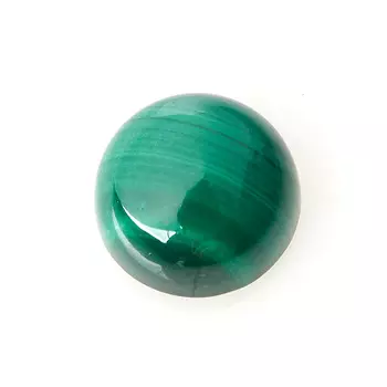 Кабошон малахит 8 мм