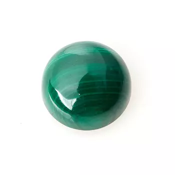 Кабошон малахит 8 мм