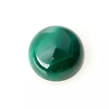Кабошон малахит 8 мм
