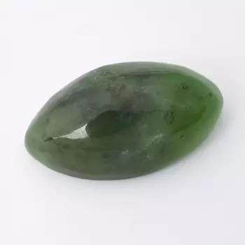 Кабошон нефрит зеленый 9*16 мм