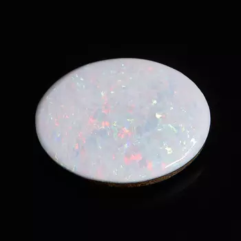 Кабошон опал благородный голубой (триплет) 6*8 мм