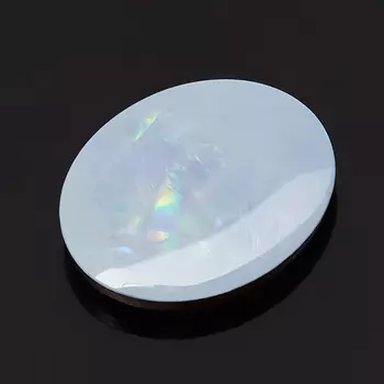 Кабошон опал благородный голубой (триплет) 7*9 мм