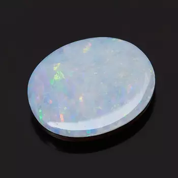 Кабошон опал благородный голубой (триплет) 7*9 мм