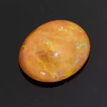 Кабошон опал благородный огненный 12,5*10*4,5 мм