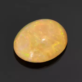 Кабошон опал благородный желтый 12*10*5,5 мм