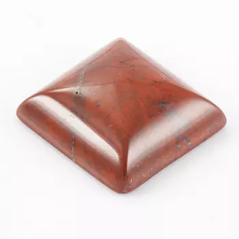 Кабошон яшма красная 12*12 мм