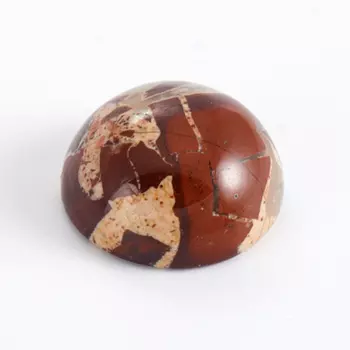 Кабошон яшма красная 8 мм