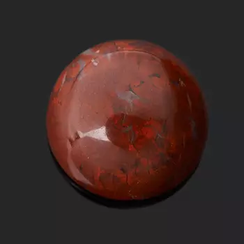 Кабошон яшма красная 8 мм