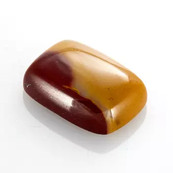Кабошон яшма мукаит 10*14 мм