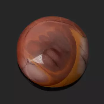 Кабошон яшма мукаит 10 мм