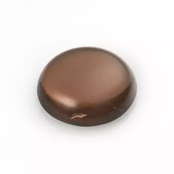 Кабошон раухтопаз 15 мм 1шт