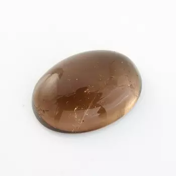 Кабошон раухтопаз (1 шт) 12*18 мм