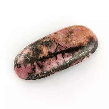 Кабошон родонит 13*28 мм