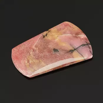 Кабошон родонит 22*32,5 мм (1 шт)