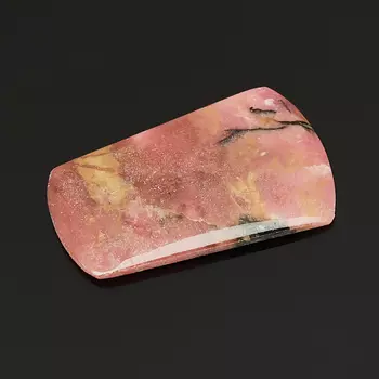 Кабошон родонит 22*33 мм (1 шт)