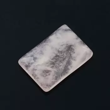 Кабошон розовый кварц 10*14 мм