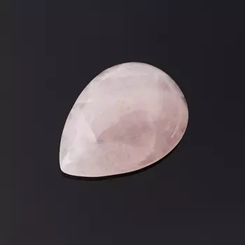 Кабошон розовый кварц 18*25 мм