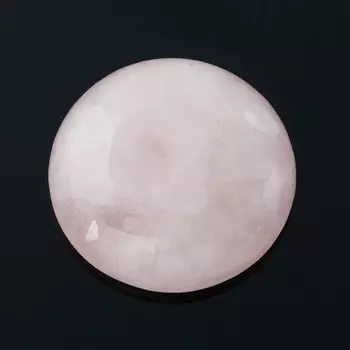 Кабошон розовый кварц 18 мм (1 шт)