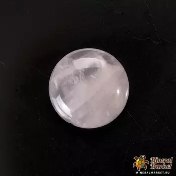 Кабошон розовый кварц 20 мм